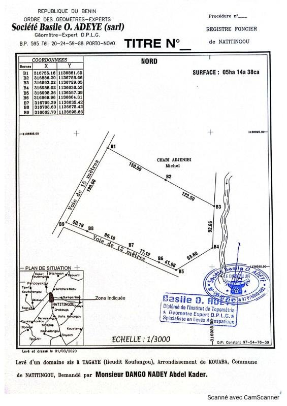 Tagayé/Commune de Natitingou