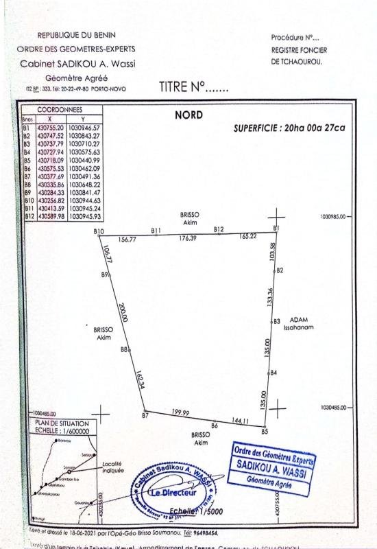 KAYA/Commune de Tchaourou